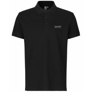 ID Identity Id Herre Poloshirts Med Stretch ( Incl. Lille Hvid Apotek Logo På V/bryst )-Sort-L