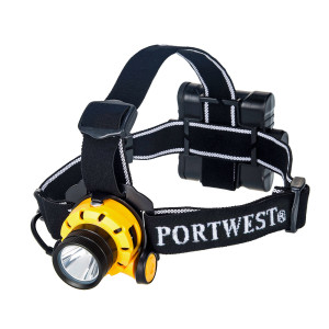Portwest Pa64 Ultra Power Pandelampe-Sort-One Size