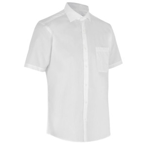 Seven Seas Ss410 Poplin   Modern   S/s-Hvid-Xl