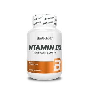 Biotech USA Vitamine d3 2000 ui (120 caps) unisexe