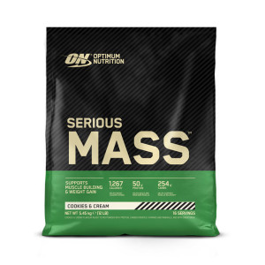 Optimum Nutrition Serious mass (5,4kg) unisexe