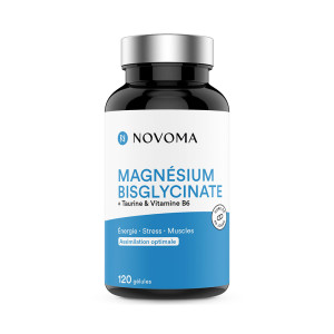 Novoma Magnesium bisglycinate (120 caps) unisexe