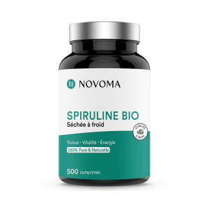 Novoma Spiruline bio (500 caps) unisexe