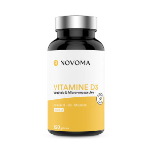 Novoma Vitamine d3 (120 caps) unisexe
