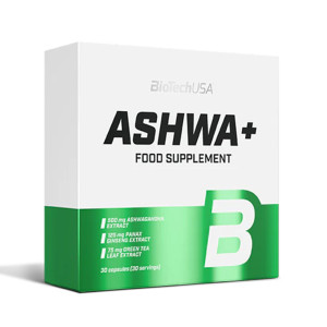 Biotech USA Ashwa+ (30caps) unisexe
