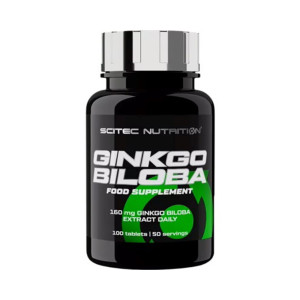 Scitec Nutrition Ginkgo biloba (100 tabs) unisexe