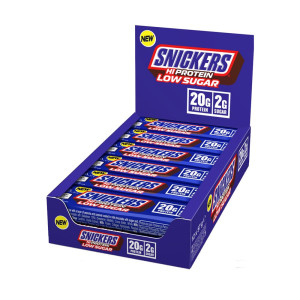 Mars Protein Boîte snickers hi protein low sugar bar (12x57g) unisexe