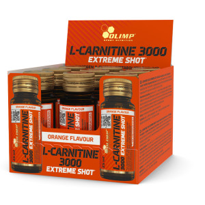 Olimp Sport Nutrition Boîte l-carnitine 3000 extreme shot (9x25ml) unisexe