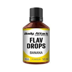 Body Attack Nutrition Flav drops (50ml) unisexe