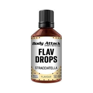 Body Attack Nutrition Flav drops (50ml) unisexe
