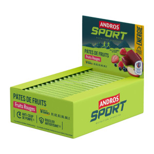 Andros sport Pâtes de fruits (32x30g) unisexe