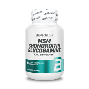 Biotech USA Msm chondroitin glucosamine (60 tabs) unisexe