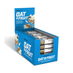 Biotech USA Oat bar & fruits (20x70g) unisexe