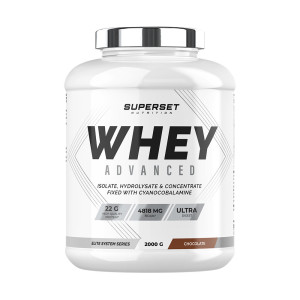 Superset Nutrition 100% whey proteine advanced (2kg) unisexe