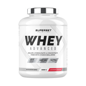 Superset Nutrition 100% whey proteine advanced (2kg) unisexe