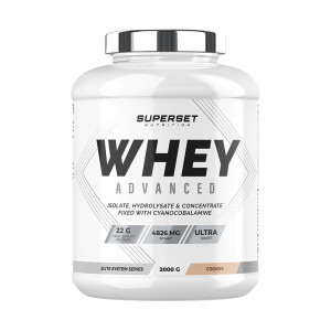 Superset Nutrition 100% whey proteine advanced (2kg) unisexe