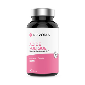 Acide folique novoma (90 caps) unisexe