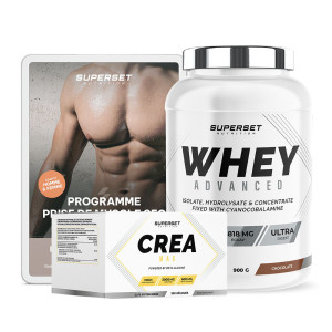 Superset Nutrition Programme prise de muscle sec - avance unisexe