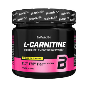 Biotech USA L-carnitine flavoured drink powder (150g) unisexe