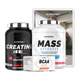 Superset Nutrition Programme prise de masse - expert unisexe