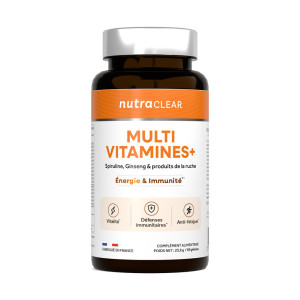 Nutraclear Multivitamines + (60 gélules) unisexe