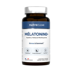 Nutraclear Mélatonine + (60 gélules) unisexe