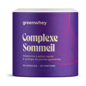 Greenwhey Complexe sommeil (60 capsules) unisexe