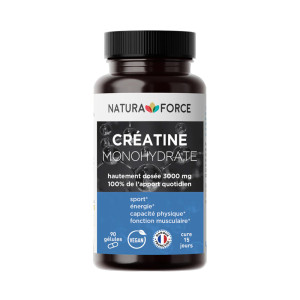 Natura Force Créatine monohydrate (90 caps) unisexe