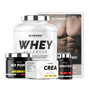 Superset Nutrition Programme prise de muscle sec - expert unisexe