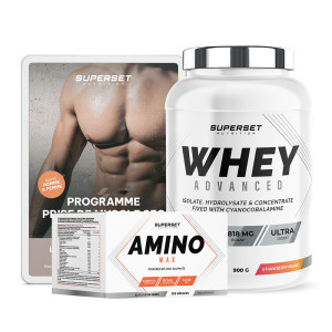 Superset Nutrition Programme prise de muscle sec - debutant unisexe