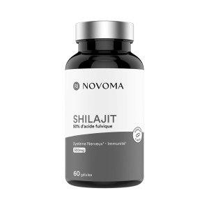 Novoma Shilajit (60caps) unisexe