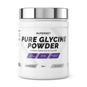 Superset Nutrition Pure glycine powder (360g) unisexe