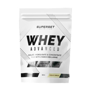 Superset Nutrition 100% whey proteine advanced (300g) unisexe