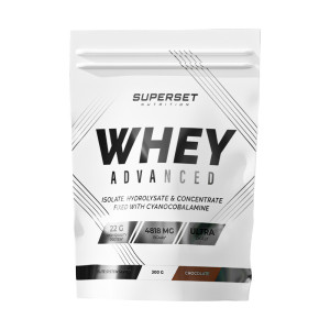 Superset Nutrition 100% whey proteine advanced (300g) unisexe