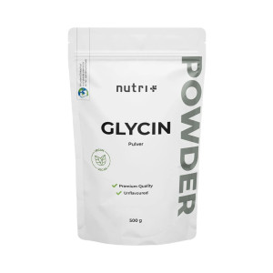 Nutri+ Glycin pulver (500g) unisexe