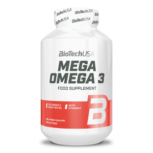 Biotech USA Mega omega 3 (180 caps) unisexe
