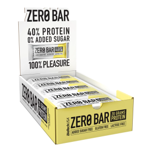 Biotech USA Zéro bar (20x50g) unisexe