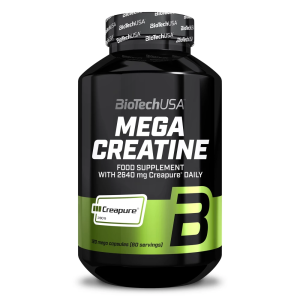 Biotech USA Mega creatine (120caps) unisexe