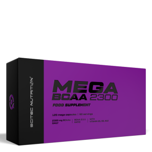 Scitec Nutrition Mega bcaa 2300 (120 caps) unisexe