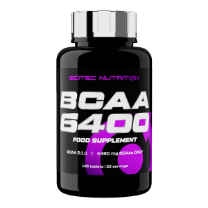 Scitec Nutrition Bcaa 6400 (125 tabs) unisexe