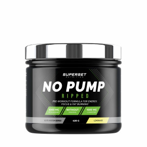 Superset Nutrition No pump ripped (420g) unisexe