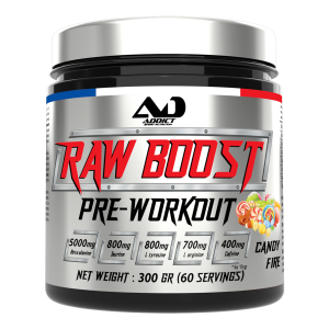 Addict Sport Nutrition Raw boost (300g) unisexe
