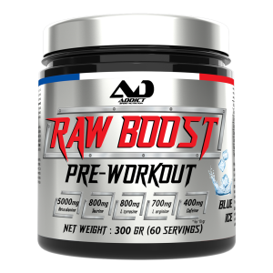 Addict Sport Nutrition Raw boost (300g) unisexe