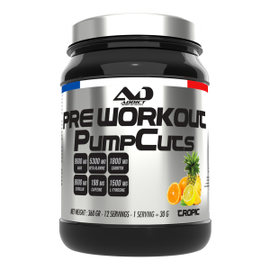 Addict Sport Nutrition Pre workout pump cuts (360g) unisexe