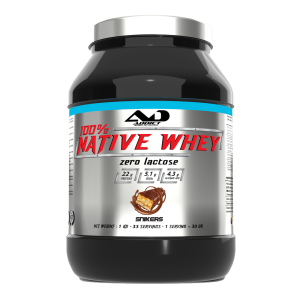 Addict Sport Nutrition 100% whey native (1kg) unisexe