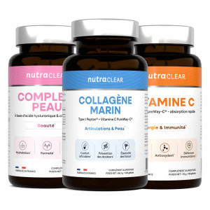Nutraclear Pack peau & eclat unisexe