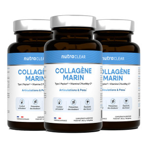 Nutraclear Collagène marin peptan® - cure 3 mois unisexe
