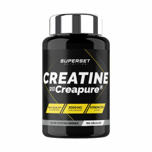 Superset Nutrition Créatine creapure® (150 gélules) unisexe