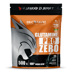 Eric favre Glutamine pro zero (500g) unisexe