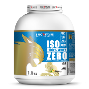 Eric favre Iso 100% whey zero (1500g) unisexe